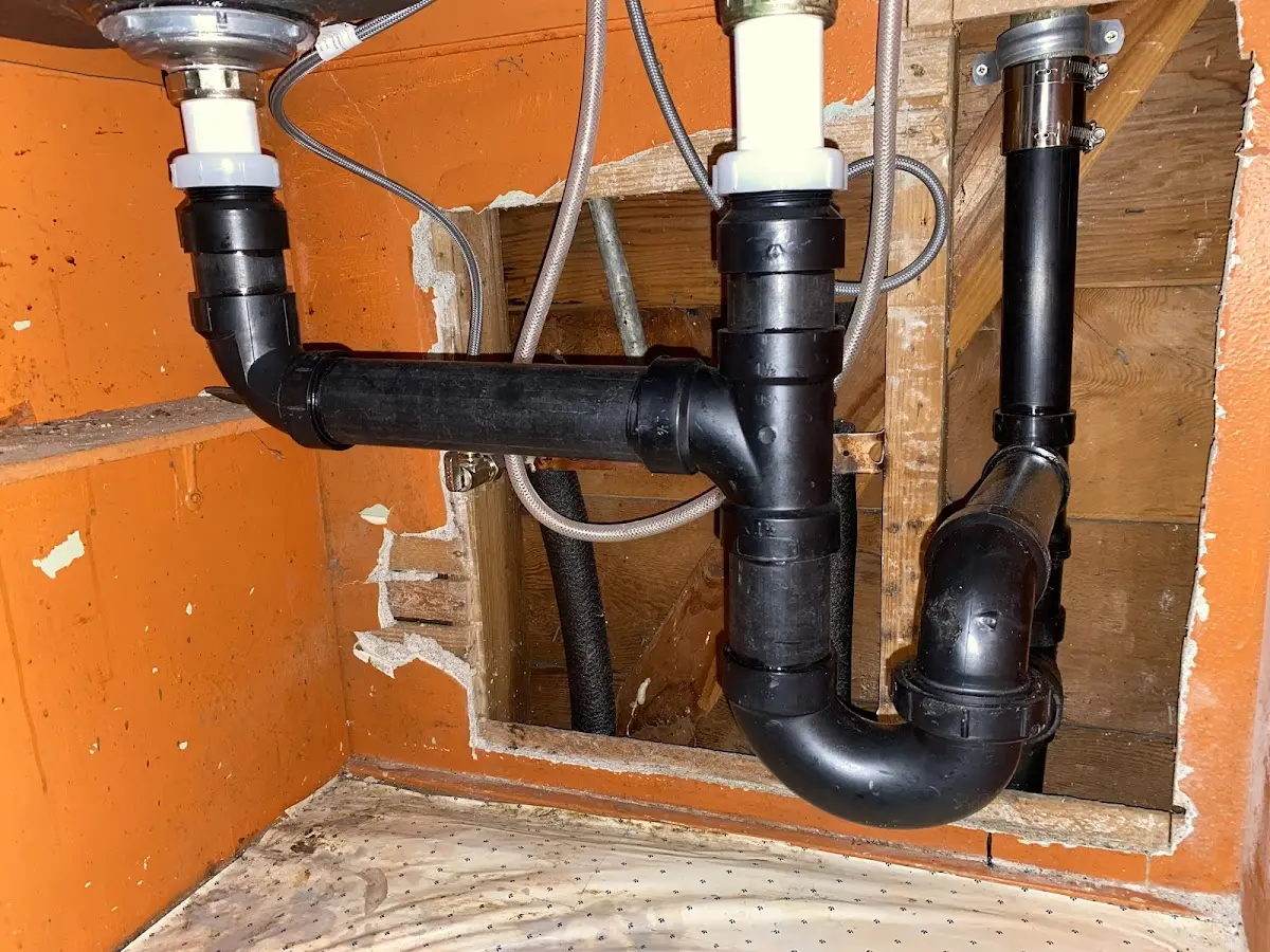 Professional Garbage Disposal Repair equipment and tools on the job in Meadville